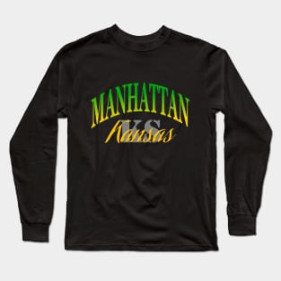 City Pride: Manhattan, Kansas Long Sleeve T-Shirt